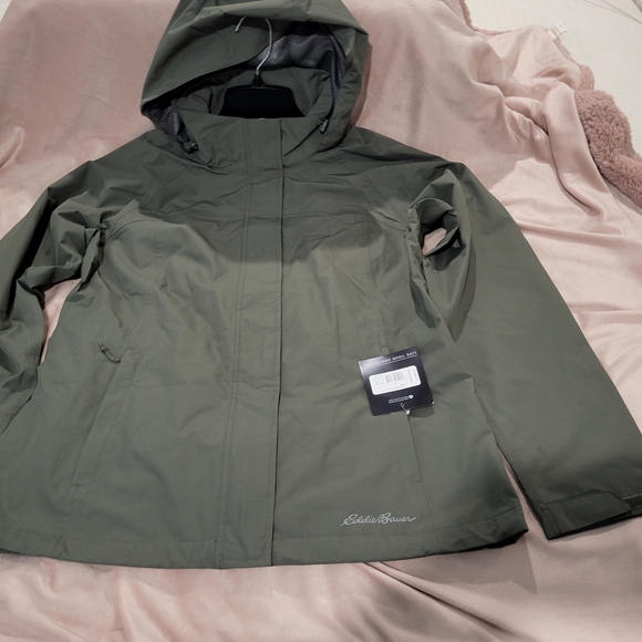 Eddie Bauer Jackets & Blazers - Eddie Bauer Women's Olive Ski Jacket